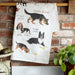 Sniffers Dog Cotton Tea Towel