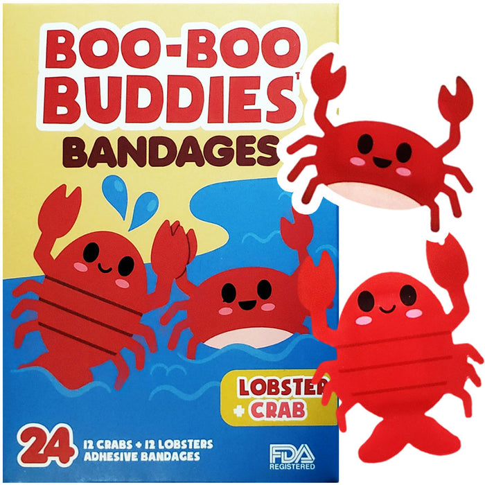 Lobster and Crab Bandages Boo Boo Buddies