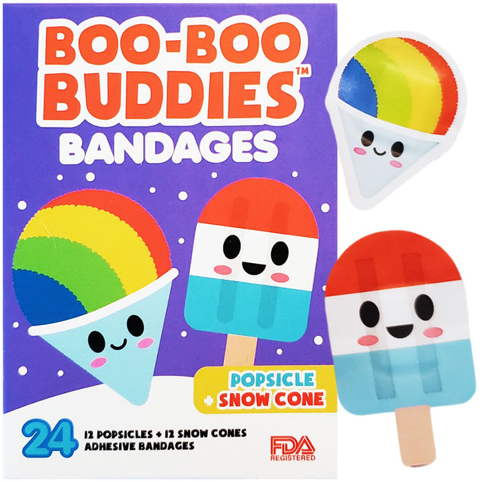 Popsicle and Snow Cone Bandages Boo Boo Buddies