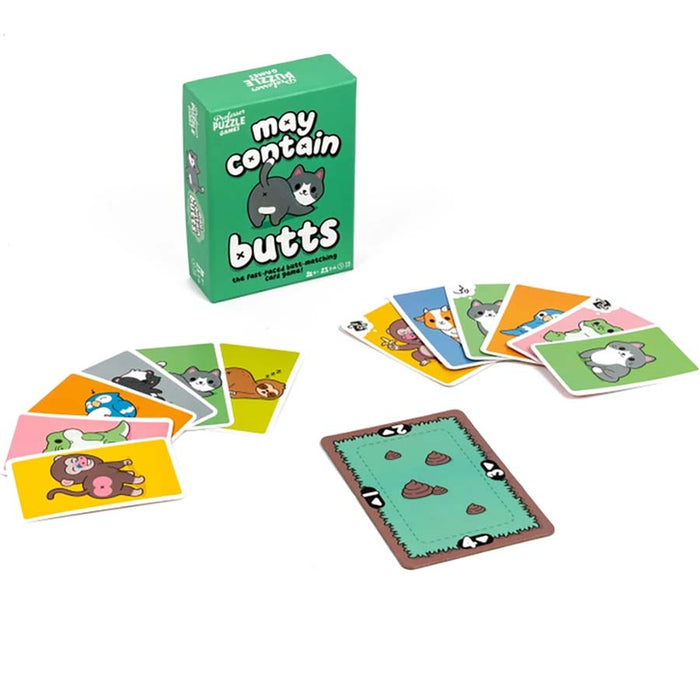 May Contain Butts Card Matching Game