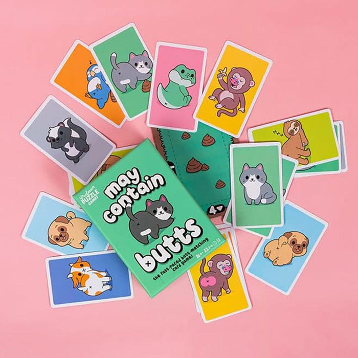 May Contain Butts Card Matching Game