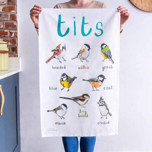 Tits Cotton Tea Towel