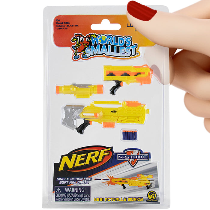 World's Smallest Nerf Elite 2.0 Blasters