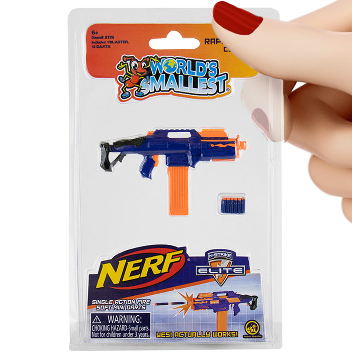 World's Smallest Nerf Elite 2.0 Blasters