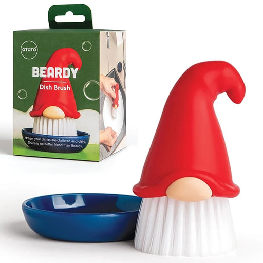 Beardy Gnome Dish Brush by OTOTO