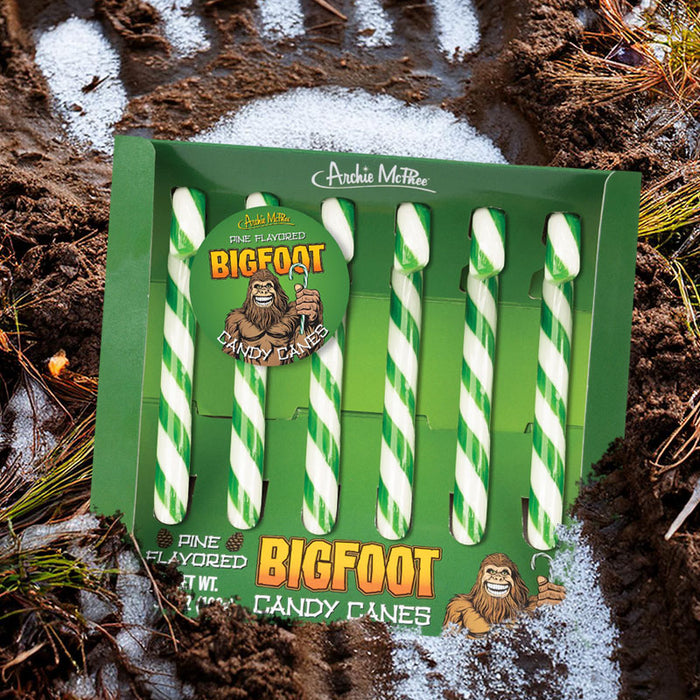 Bigfoot Candy Canes