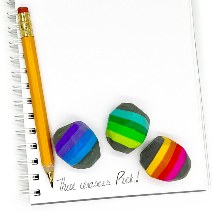 Box Of Rocks Erasers