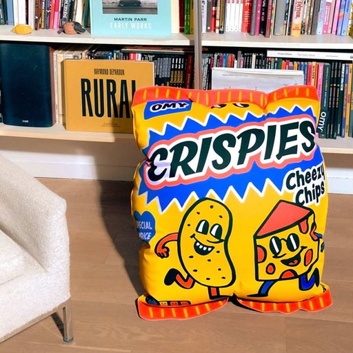 Giant Crispies Bag Of Chips Inflatable Pillow