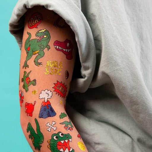 Dinosaur Temporary Tattoos