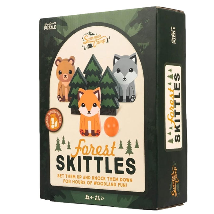 Forest Skittles Woodland Bowling Game