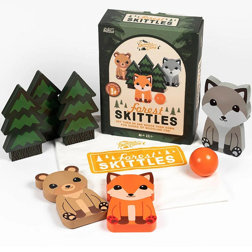 Forest Skittles Woodland Bowling Game