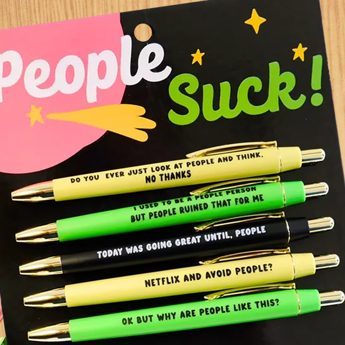 People Suck Pen Set