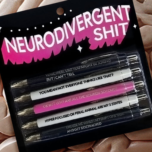 Neurodivergent Shit Pen Set