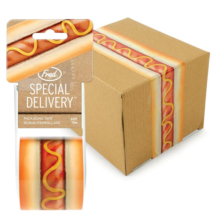 Hot Dog Packing Tape - Special Delivery