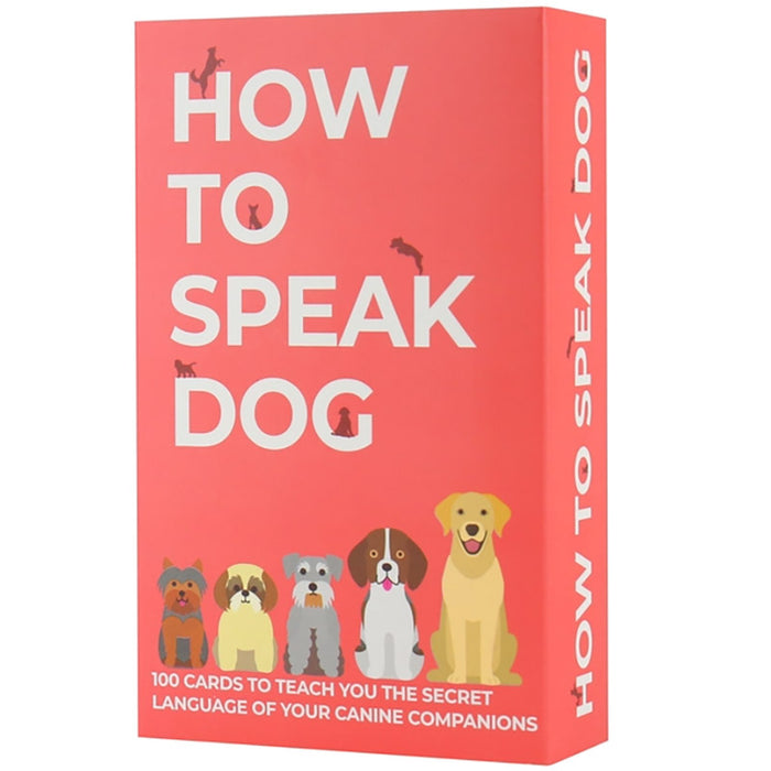 How To Speak Dog - Educational Flash Cards