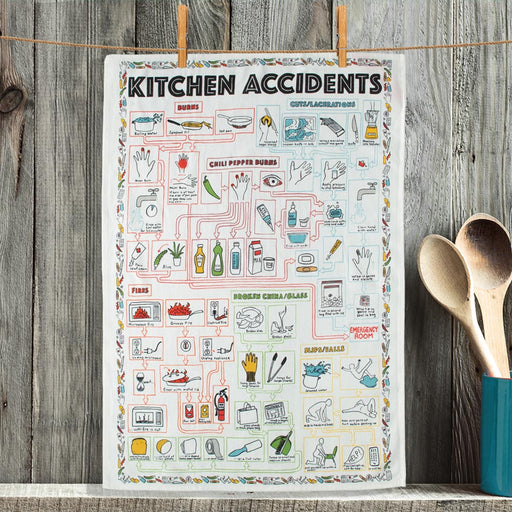 Kitchen Accidents Dish Towel