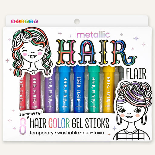 Hair Flair Metallic Gel Sticks