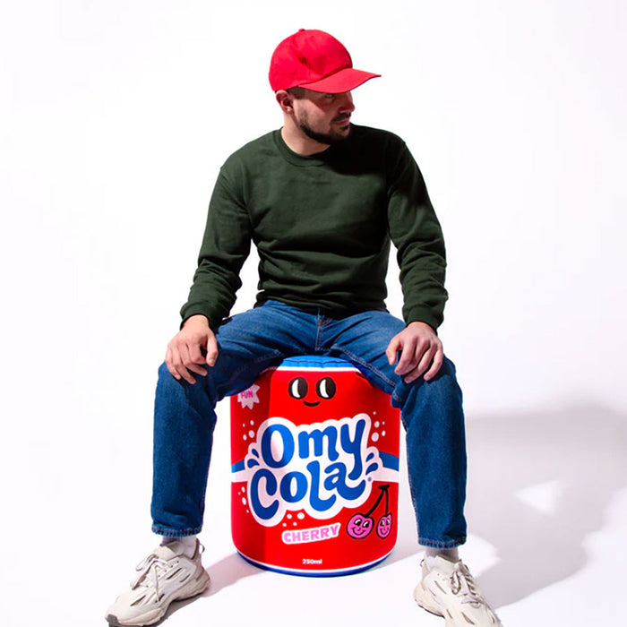 Giant Cola Can Inflatable Pillow