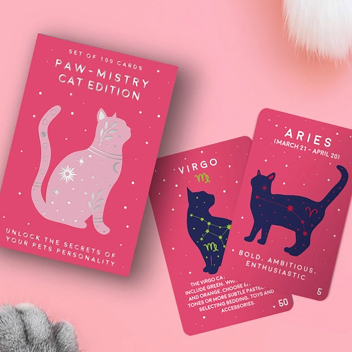 Paw-Mistry Cards: Cat Edition