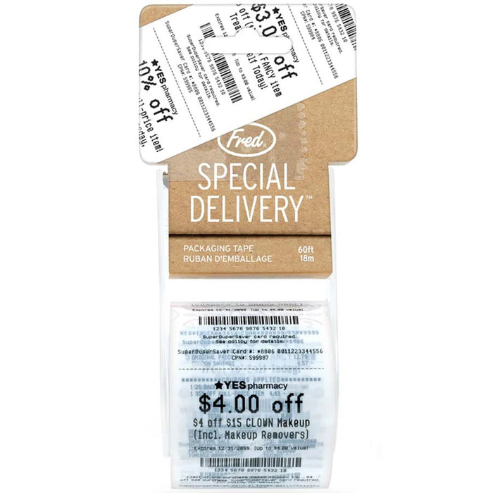 Long Pharmacy Receipt Packing Tape CVS