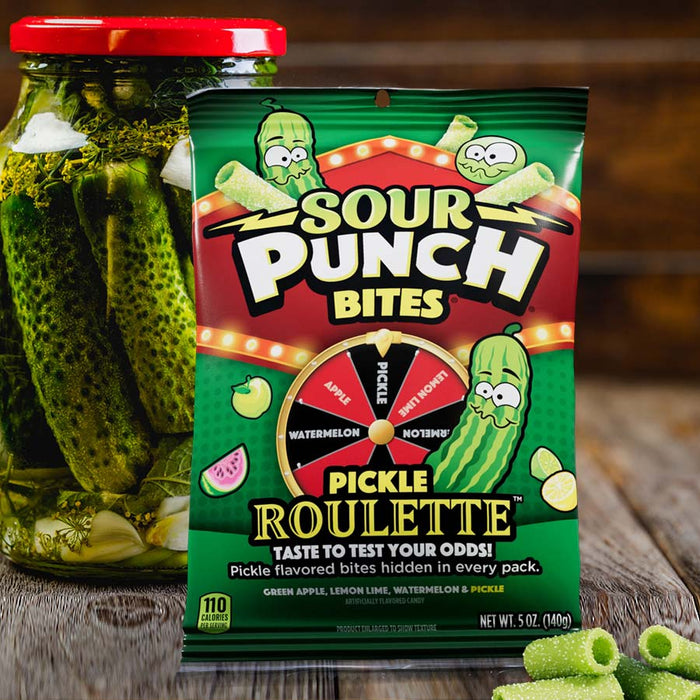 Pickle Roulette Sour Punch Bites