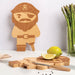 Pirate Cutting Board & Knife