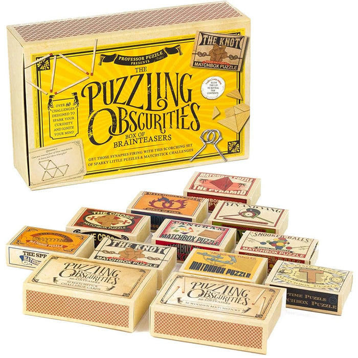 The Obscurities Box of Brain Teasers + Puzzles