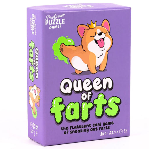 Queen Of Farts! The flatulence card game of sneaking out farts!