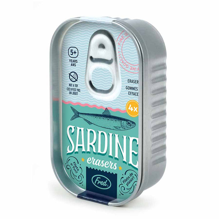 Sardine Erasers by Fred