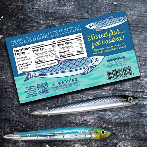 Tinned Sardine Fish Pen Set