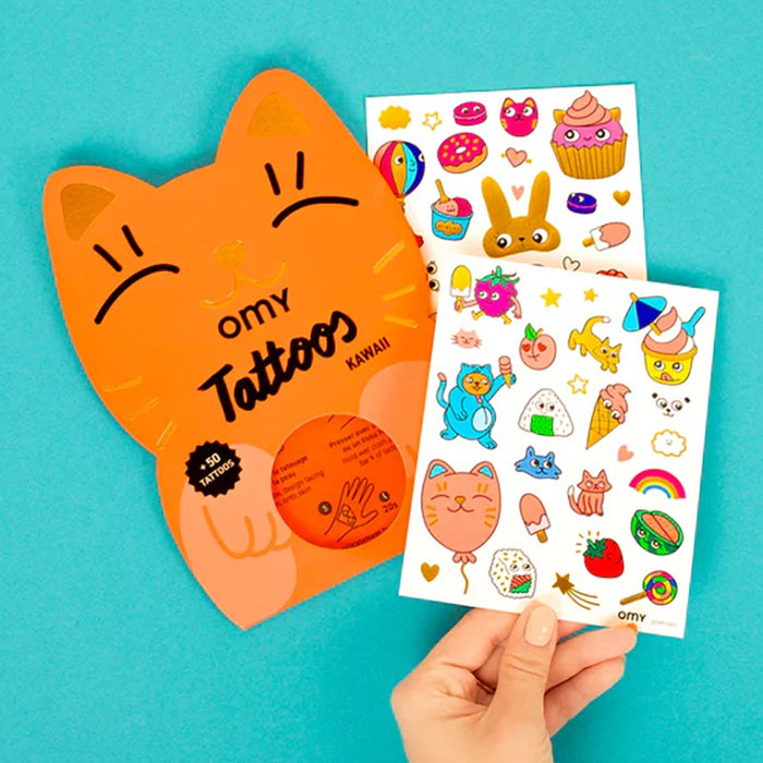 Kawaii Temporary Tattoos