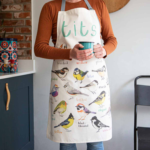 Tits Bird Kitchen Apron