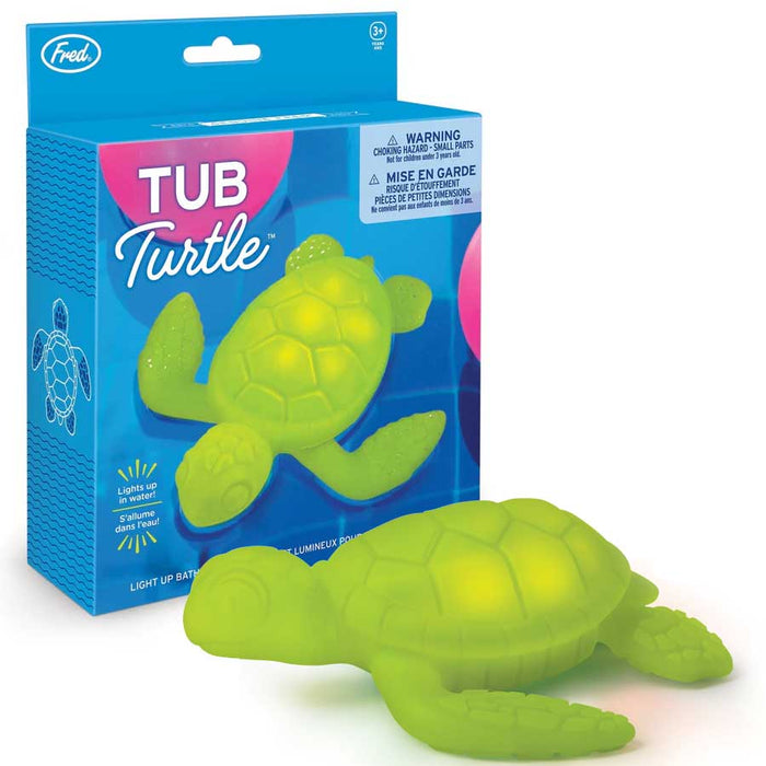 Tub Turtle Light Up Bath Toy Fred