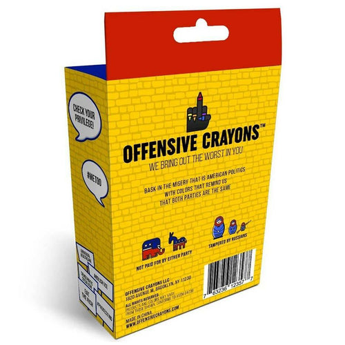Offensive-ish Crayons - Unique Gifts - Offensive Crayons