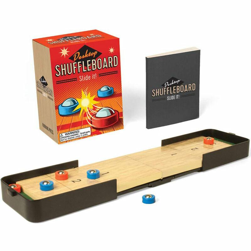 Shuffleboard Rug Game - Classic Shuffle-Board Party Game for All