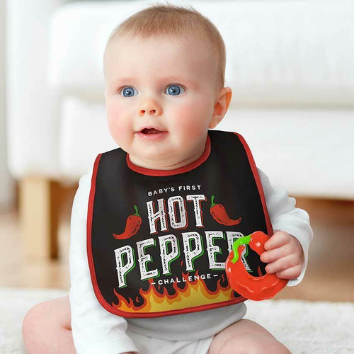 Fred Dressed to Spill Hot Pepper Challenge Bib + Teether Set