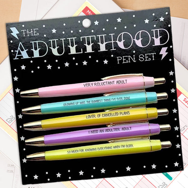 Snifty - Adulting Is Hard Pencil Set (default)