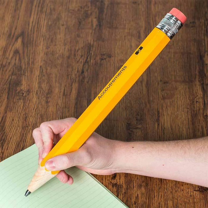  Accoutrements Archie McPhee Giant Pencil : Wood Lead