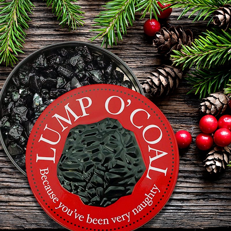 Lump of Coal Holiday Cookie Stocking Stuffers – Idea Land