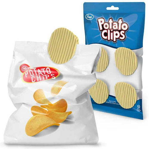 Wrapables Potato Chip Clip, Fresh Foods Snack Bag Closure Clip