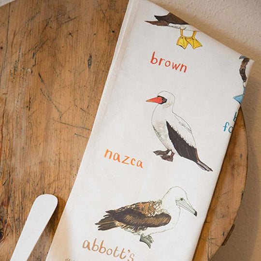 Booby Bird Fowl Language Dish Towel - Unique Gifts - Sarah Edmonds —  Perpetual Kid