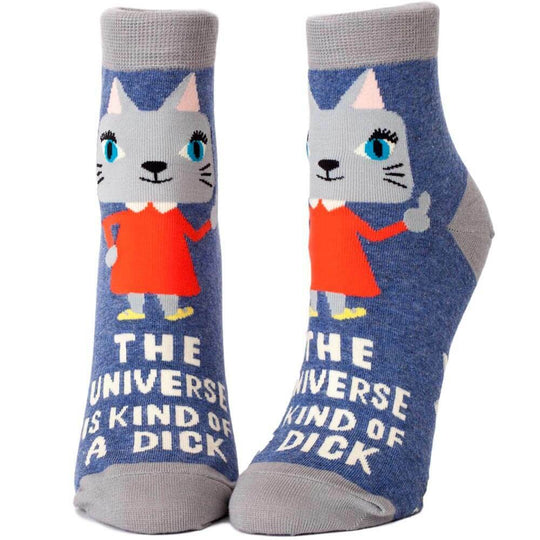 I Identify As A Badass Ankle Socks - Unique Gifts - Blue Q — Perpetual Kid
