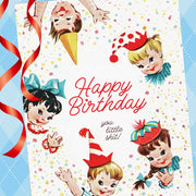 Retro Happy Birthday You Little Sh*t Birthday Card