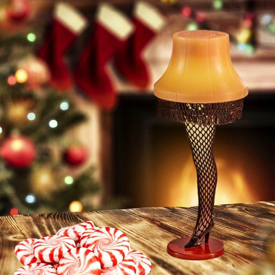 Mini christmas clearance story leg lamp