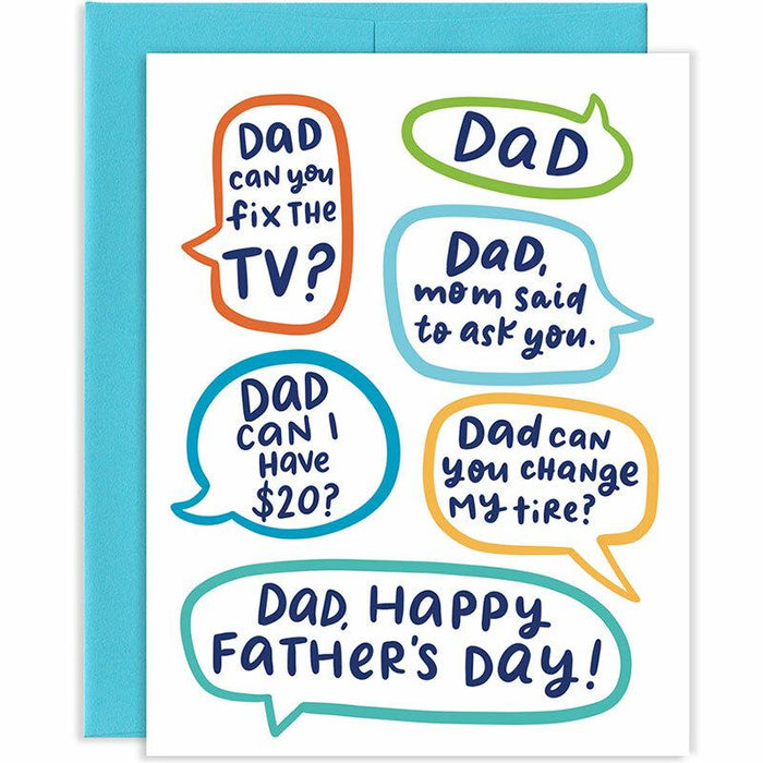 Can Opener: Hilarious Father's Day Printed Card