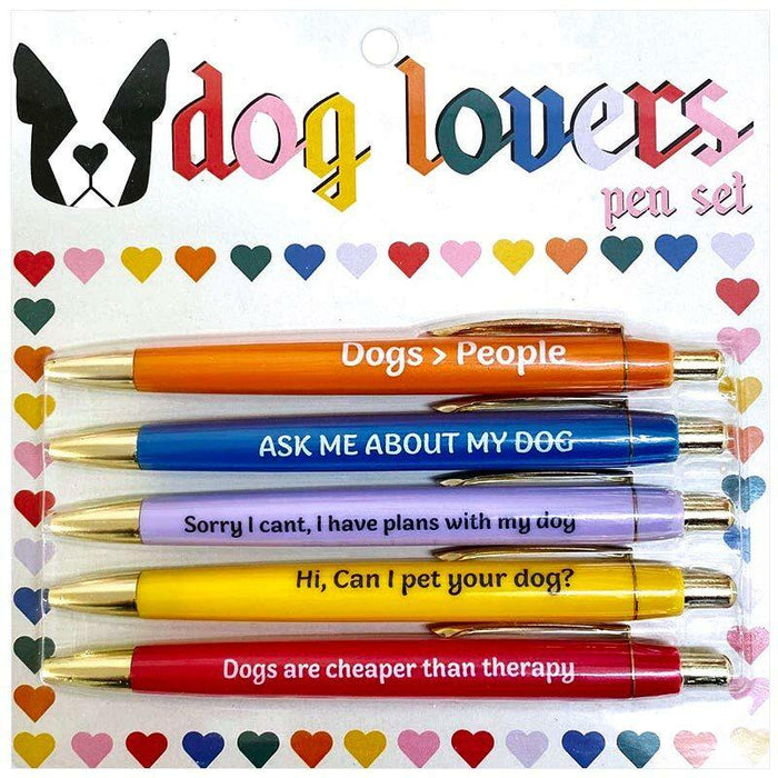 Dog Lovers Pen Set - Unique Gifts - Fun Club — Perpetual Kid