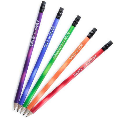 Color changing Mood Pencils w/ Black Eraser, #2 lead