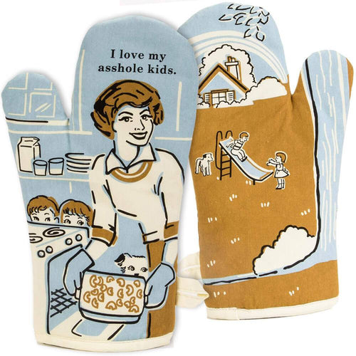 Blue Q I Love My Asshole Kids Oven Mitt — Lost Objects, Found