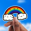 Cloud Rainbow Maker Sticker – love, Pittsburgh