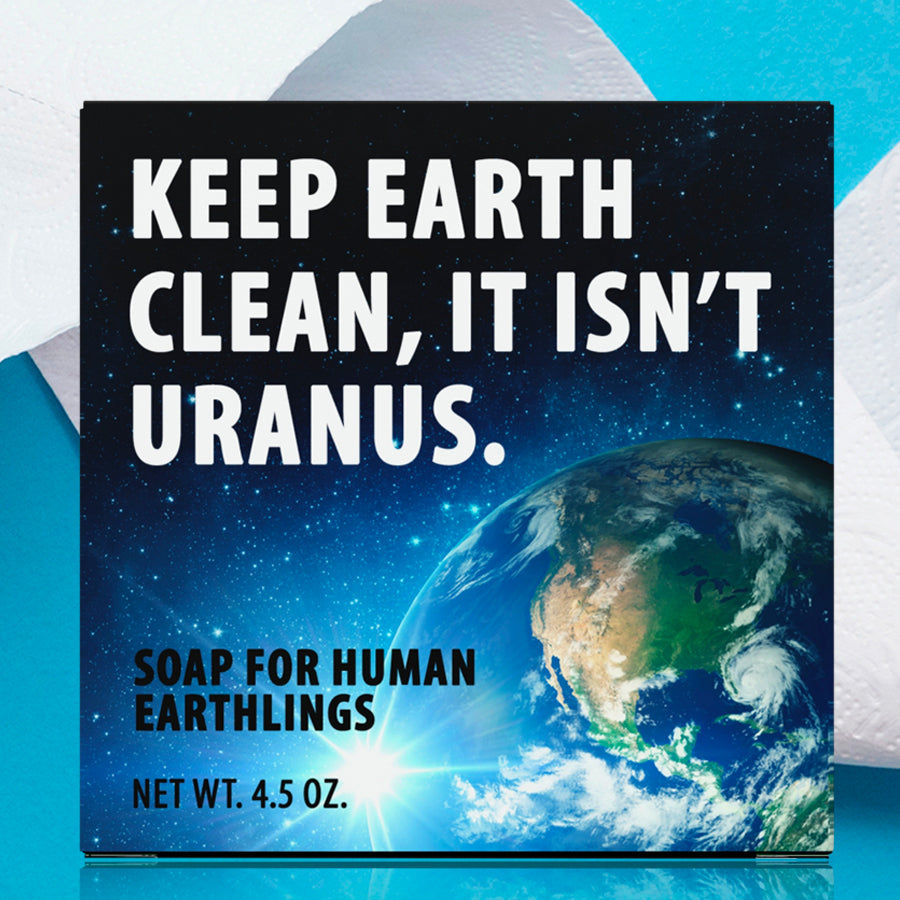 Keep Earth Clean. It Isn't Uranus Soap — Perpetual Kid